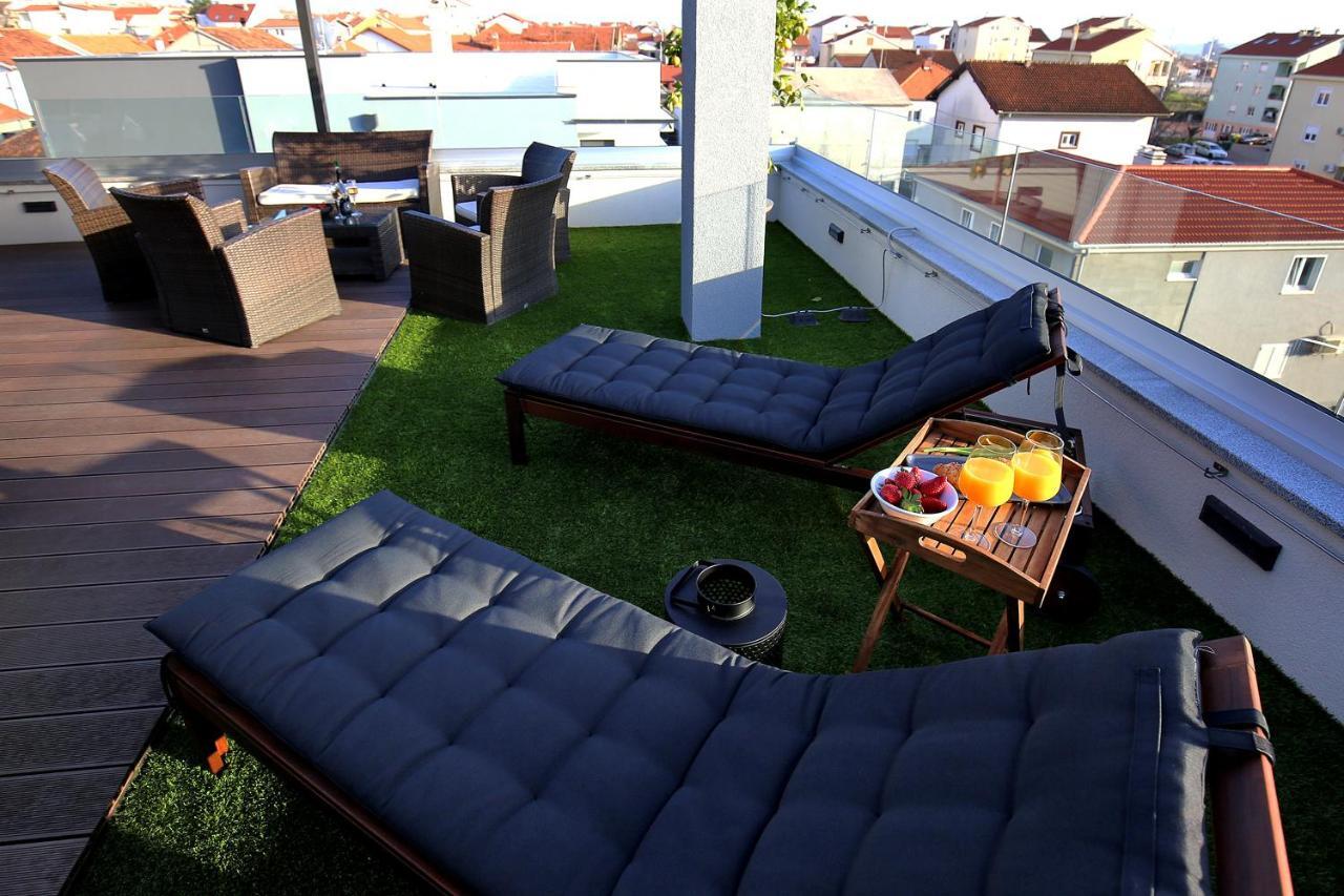 Esso Private Roof Terrace Apartment Zadar Exterior photo