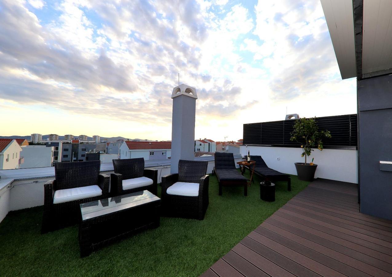 Esso Private Roof Terrace Apartment Zadar Exterior photo